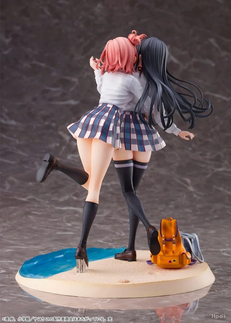SSF Original:Kawaii girl Yukinoshita Yukino Yuigahama Yui 1/7 PVC Action Figure Anime Figure Model Toys Collection Doll Gift