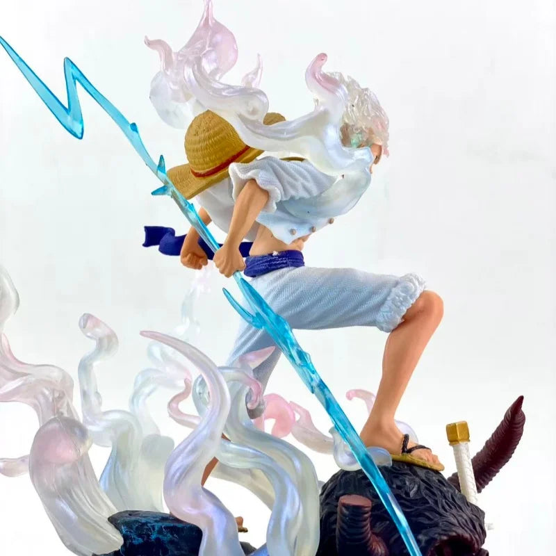 One Piec Lx Gear Fifth Nika Luffy Action Figure Gk Statue Model Collectible Anime Display Decor Birthday Gift For Fans In Stock
