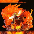 27cm Demon Slayer Rengoku Kyoujurou Fire Pillar Anime Figur Modell Statue Jungen Sammlung Desktop Dekoration Ornament Spielzeug Geschenke