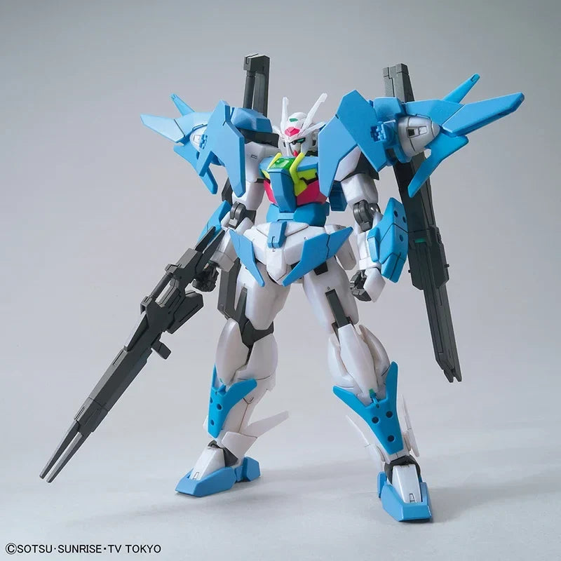 Bandai Original HG GLNOAM 00 SKY HIGHER THAN SKY PHASE Anime Action Figure Assembly Toys for Gift Collectible Model