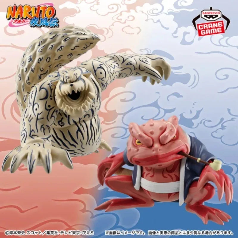 In Stock BANPRESTO Original Naruto Shippuden Shukaku Gamabunta Figure Anime Model Toys Figurine WY
