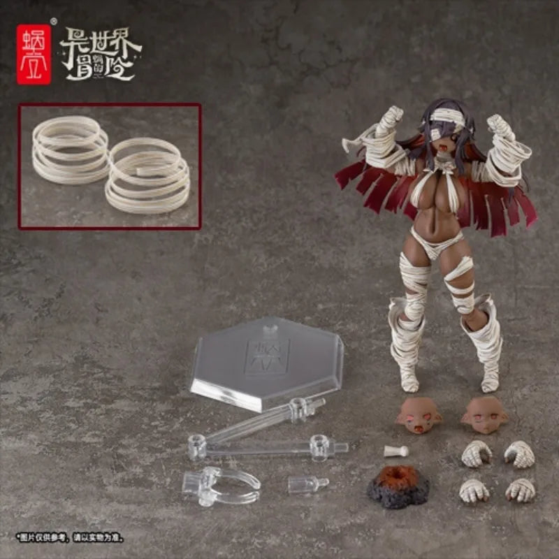 TYCTOYS New Snail shell RPG-03A 1/12 Female Soldier Resuscitator Grisa Zombie Alter Version 6'' Action Figure Model Toy Ornament