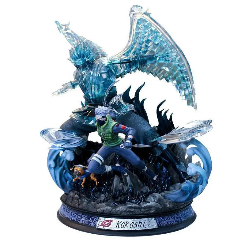 Naruto Anime Figurines Gk Susanoo Uchiha Sasuke Hatake Kakashi Uzumaki Naruto Figure Pvc Statue Model Doll Collectible Toy