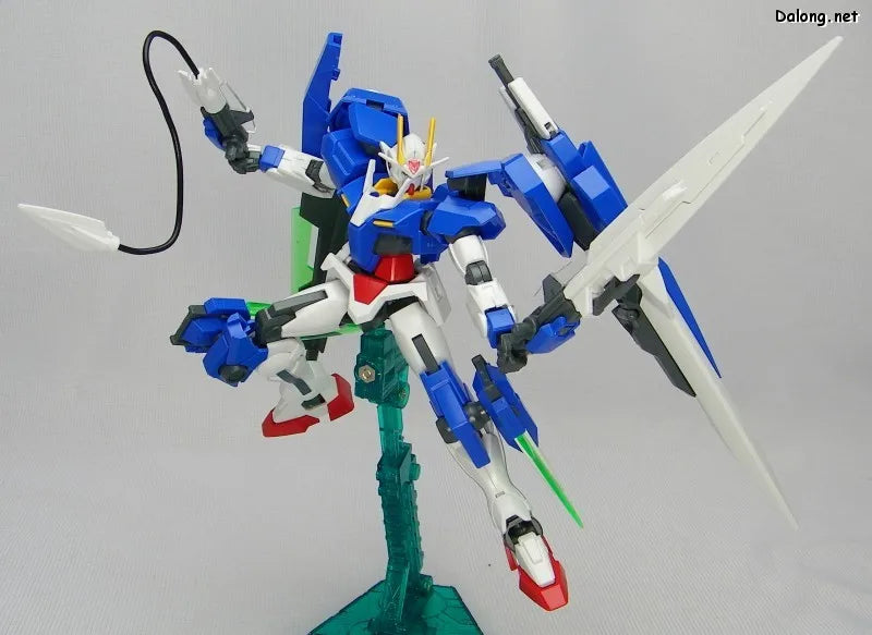 Original Bandai Gundam 00 (Double O) 1/144 HG 00 Gundam Seven Sword/G Anime Figure Assembly Model Collect Ornament Festival Gift
