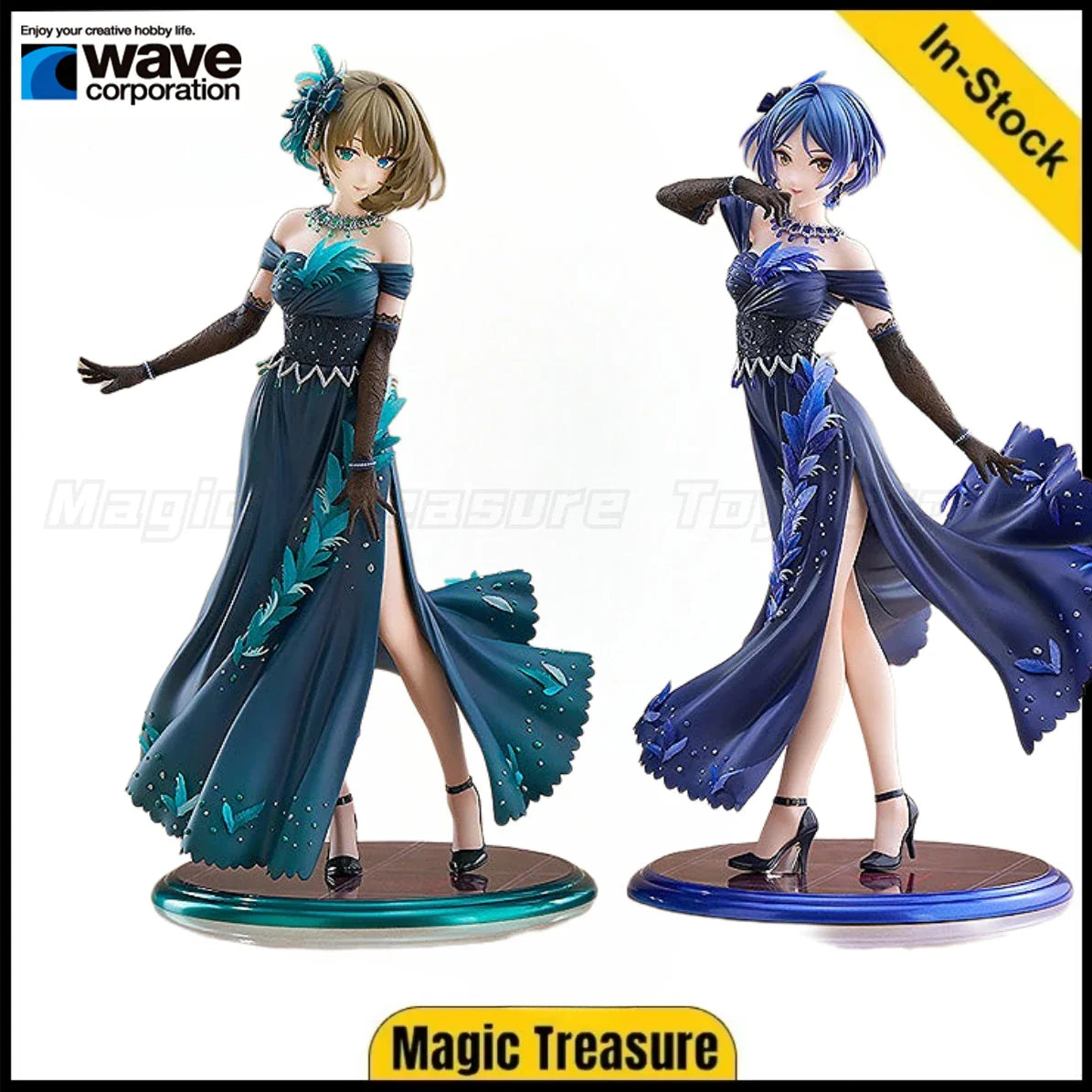 ã€In stock ã€‘Original WAVE Dream Tech HE iDOLM@STER Cinderella Girls Hayami Kanade/akagaki Kaede 1/7 Scal Figures Animation  Gifts