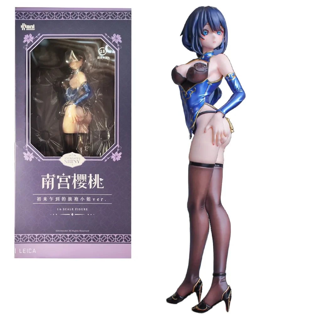27CM Anime Nangong Yingtao Figure Cheongsam Slightly Exposed Standing Posture Model Toy Gift Collection Decorative Ornament PVC