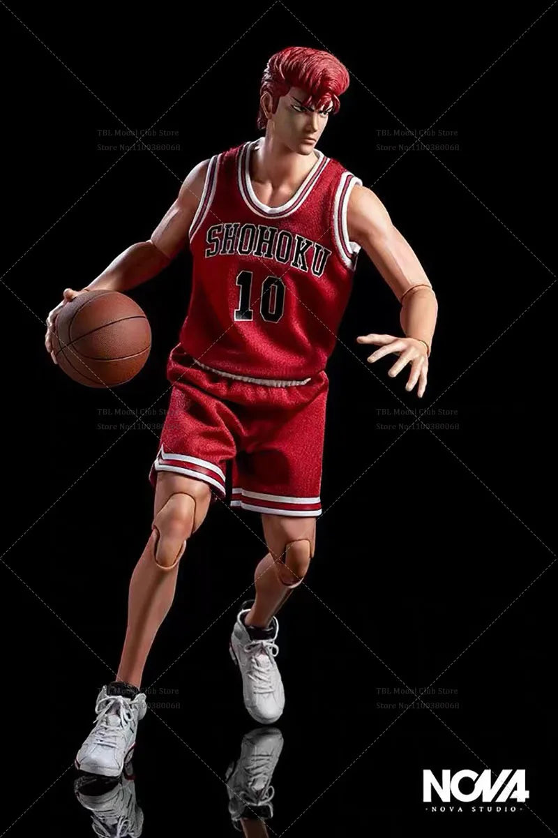 In Stock NOVA 1/6 Scale Collectible Slam Dunk Sakuragi Hanamichi 12Inch Male Solider Action Figure Full Set Model Toys
