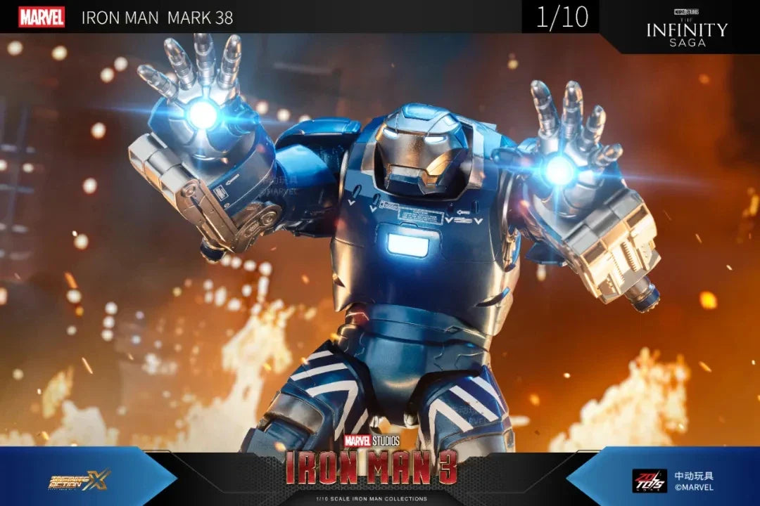 ZDTDS Original Iron Man Igor MK38 MK37 MK27 Hammerhead Marvel Legend Avengers Action Figure Joint Movable Collect Toy Gift
