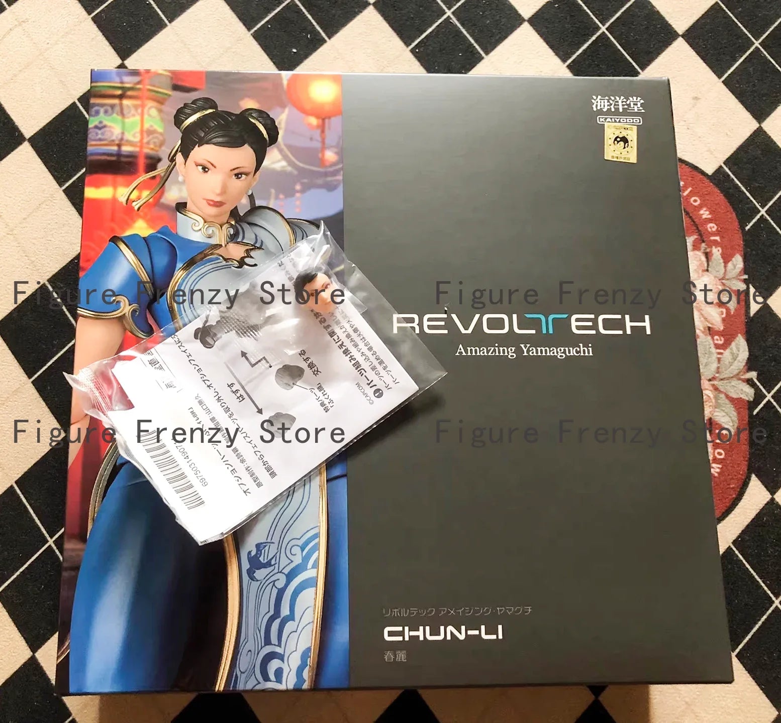 Kaiyoido Rotary Technology Surprise Yamaguchi Style 1/12 Chunli Street Fighter 6 Moving Figure Model Collection Toy Gift