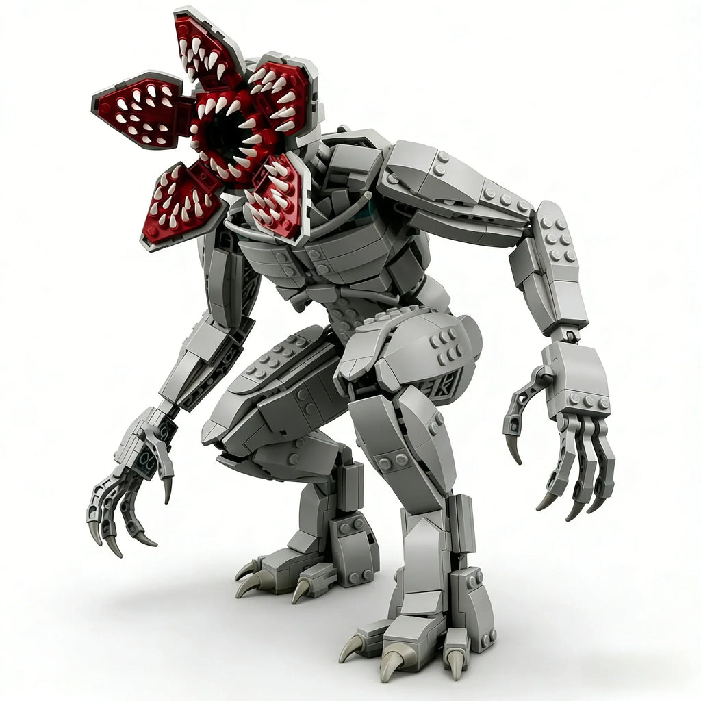 Carnivorous Plant Giant Demon Model Building Blocks – 3D Assembly Toy, Desktop Decoration, Educational Toy for Children, Gift