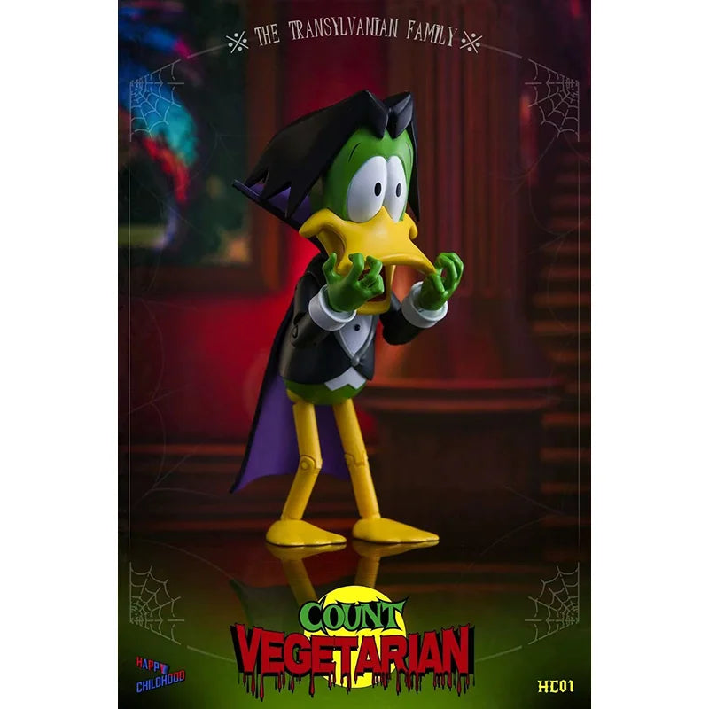 In Stock Original Happy Childhood HC01 Count Duckula Anime Action Collection Figures Model Toys