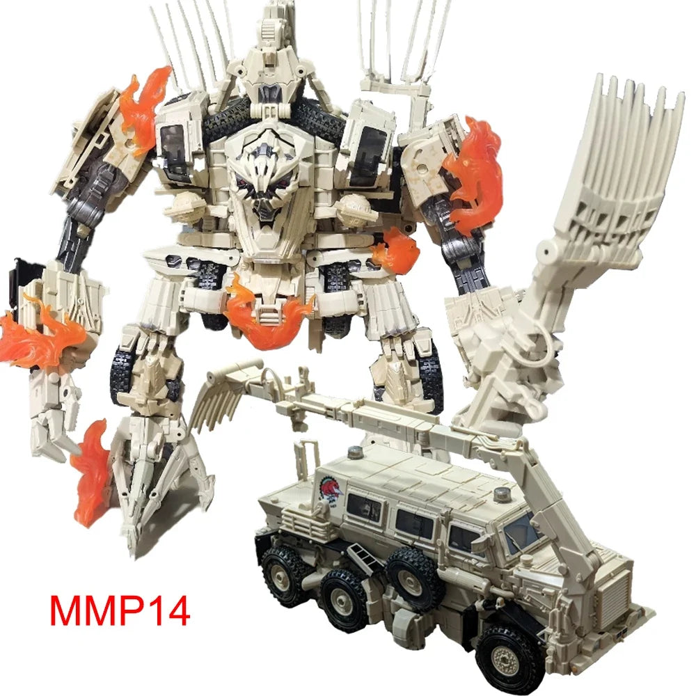 Transformation Toys Bonecrusher MMP14 Brawl Black Apple MMP15 MPM14 MPM15 Tank Car Action Figure Deformation Robot Anime Model