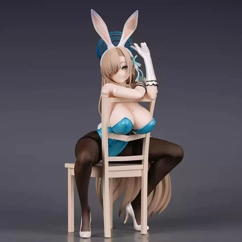 20cm Azur Lane Beautiful Girl Figure Asuna Ichinose Anime Collectible Model Pvc Desktop Ornaments Holiday Gifts Children Toys
