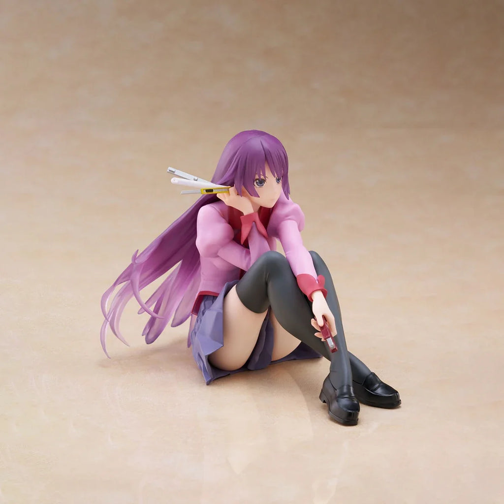 In Stock Original TAiTO Prepainted Desktop Cute Monogatari Series Senjougahara Hitagi Anime Figure Garage Kit Collection Series