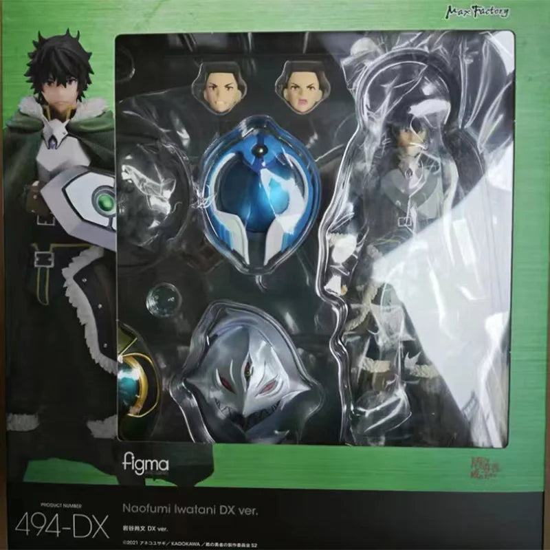 100% Original Figma 494 The Rising Of The Shield Hero Season 2 Naofumi Iwatani DX ver. In Stock Anime Action Figures Model Toys