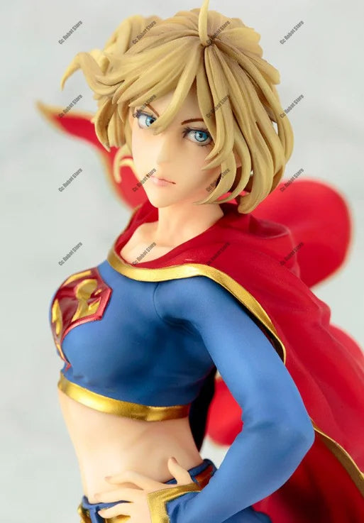 In Stock Original KOTOBUKIYA Supergirl Vers.2 - Bishoujo Statue - DC Comic Bishoujo 1/7 Action Figures Models Toys Gifts