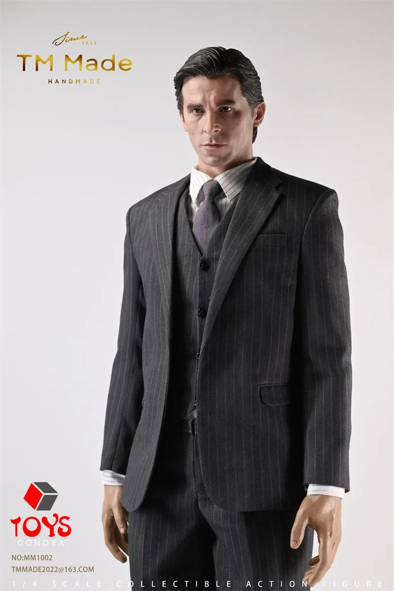 【2026 Q1】TM Made MM1002 1/4 Christian Bale Action Figure 48cm Male Soldier Action Figure Body Doll Toy Model for Fans Collection