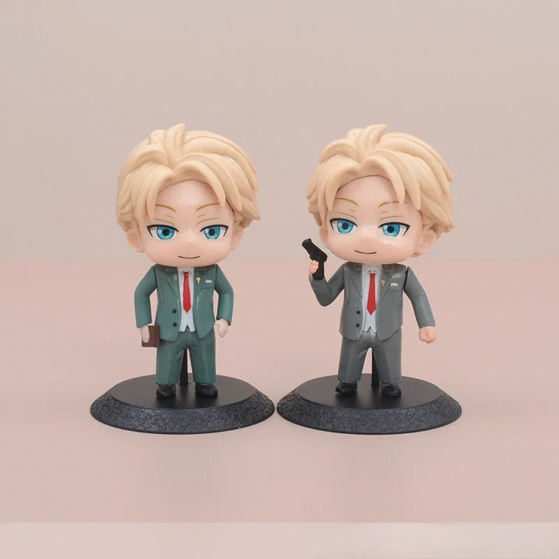 SPYxFAMILY PVC Action Figures: 1pc Random Color 10cm Q Version Spy Toys for Home Play - 6 Characters Available