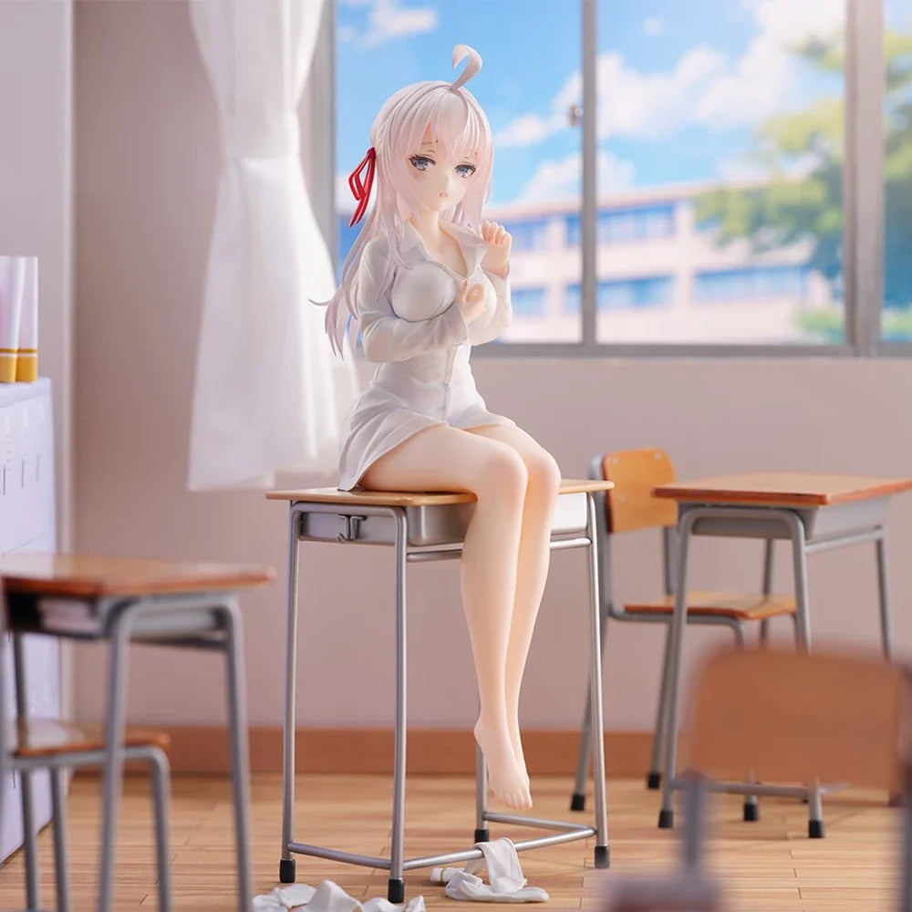 Anime Ayano Kimishima Figure JK Uniform Girls Figure Alisa Mikhailova Kujou Action Figure Model Statue Collectible Doll toy Gift