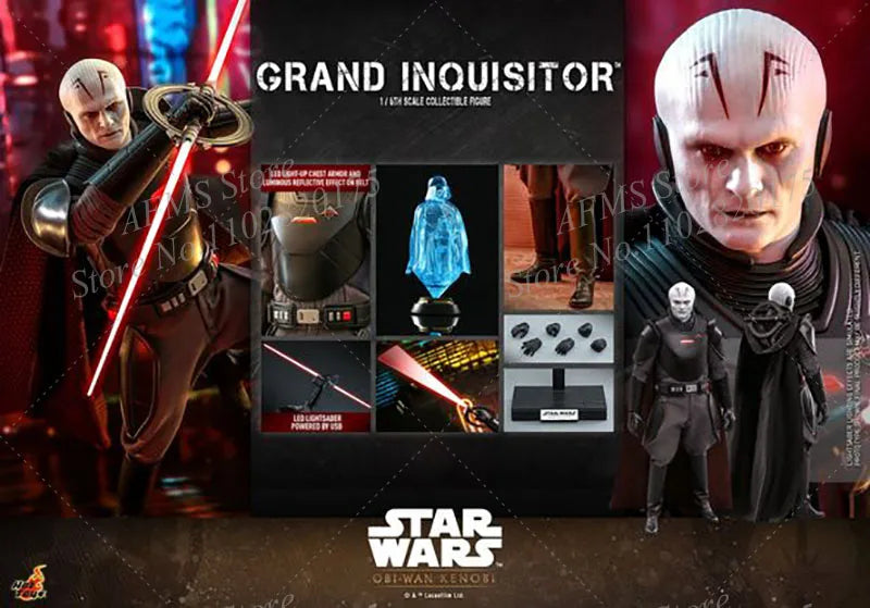 Hottoys TMS082 1/6 Scale Collectible Figure Grand Inquisitor Star Wars Series Dolls 12Inch Men Soldier Action Figure Model