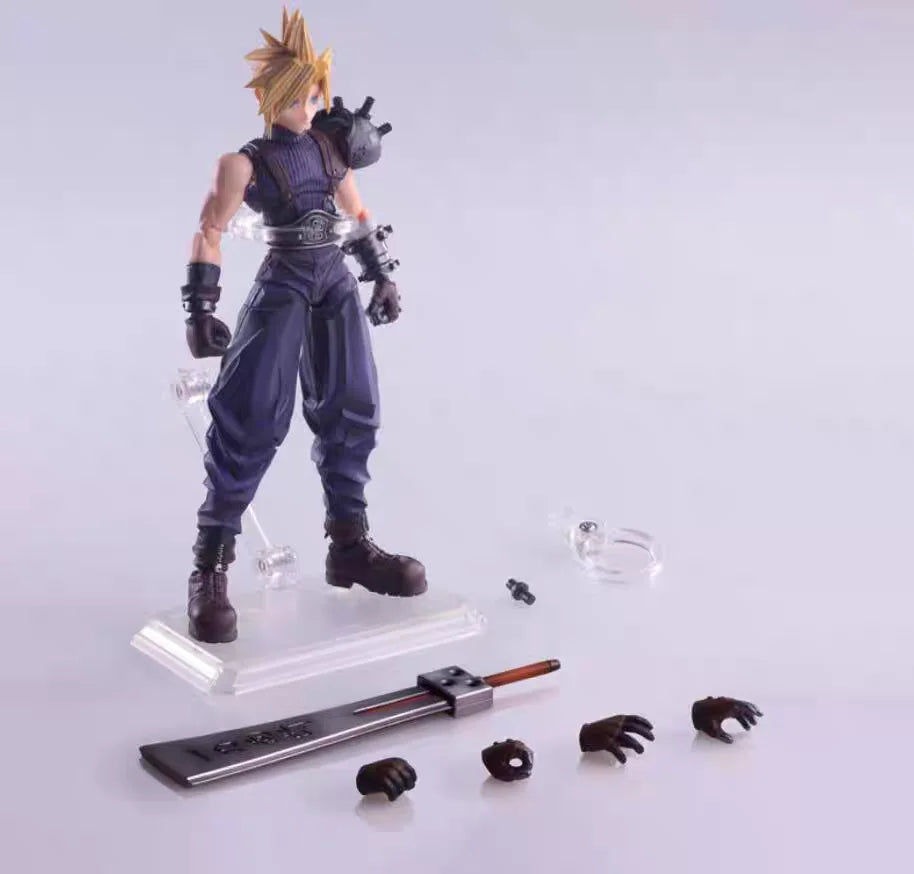 Square Enix Final Fsy VII Claude Limited Edition Collectible Figure PVC Material Suitable for Ages 6 And above