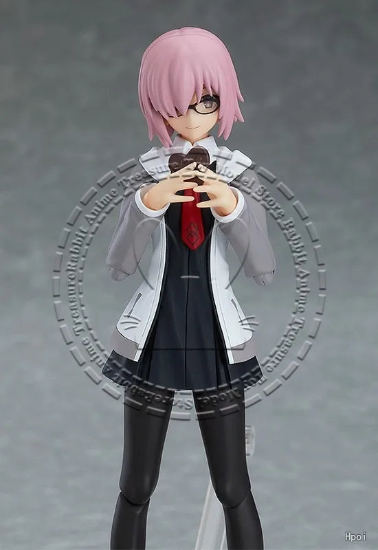 In Stock Original Genuine GSC figma Fate Grand Order Mash Kyrielight & Fou EX-51 Articulated Anime Figure Collectible Display