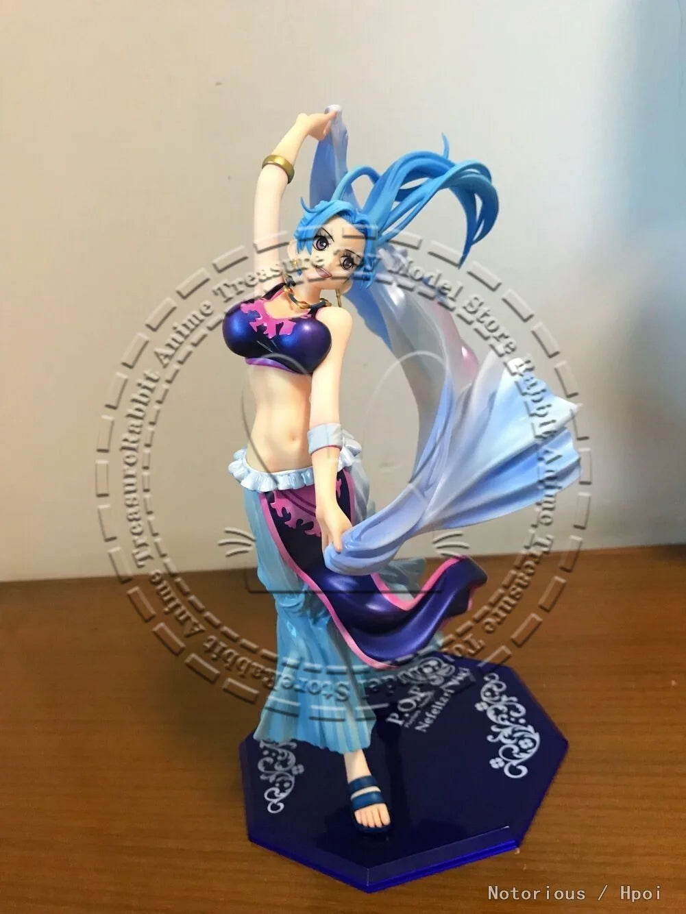In Stock Original Genuine MegaHouse Portrait of Pirates PVC Anime Statue Nefertari Vivi Figure Display Gift Toy Premium Figurine