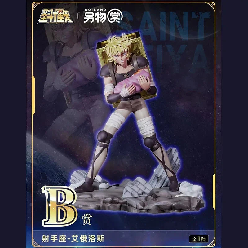 NewGenuine Bntsh Ichiban Kuji Anime Figure Saint Seiya Gemini Saga Seiya Poenix Ikki Ver. Pvc Action Figures Model Orname Gift20