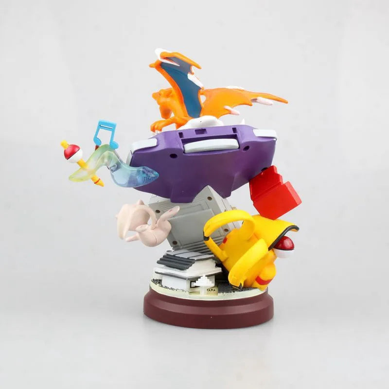 20cm Large Pokemon Collectible Figure Pikachu Charizard Mewtwo, Anime Display Model for Home Decoration Gift