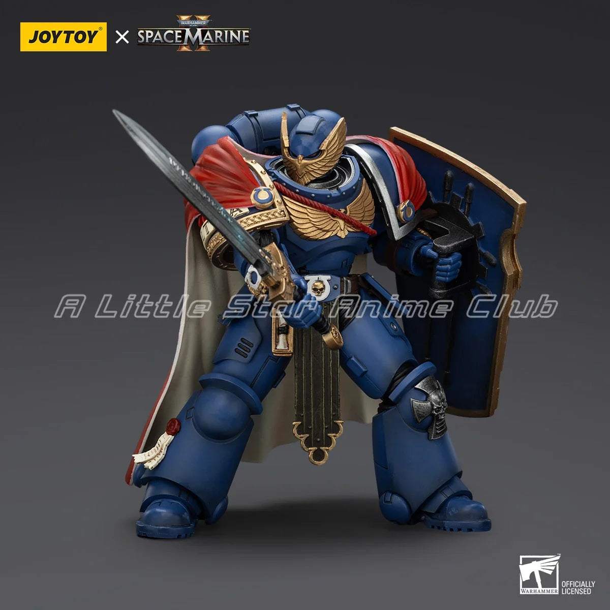 In Stock Original JOYTOY Warhammer 40000 Ultramarines Victrix Honor Guard with Storm Shield and Power Sword Model Toys