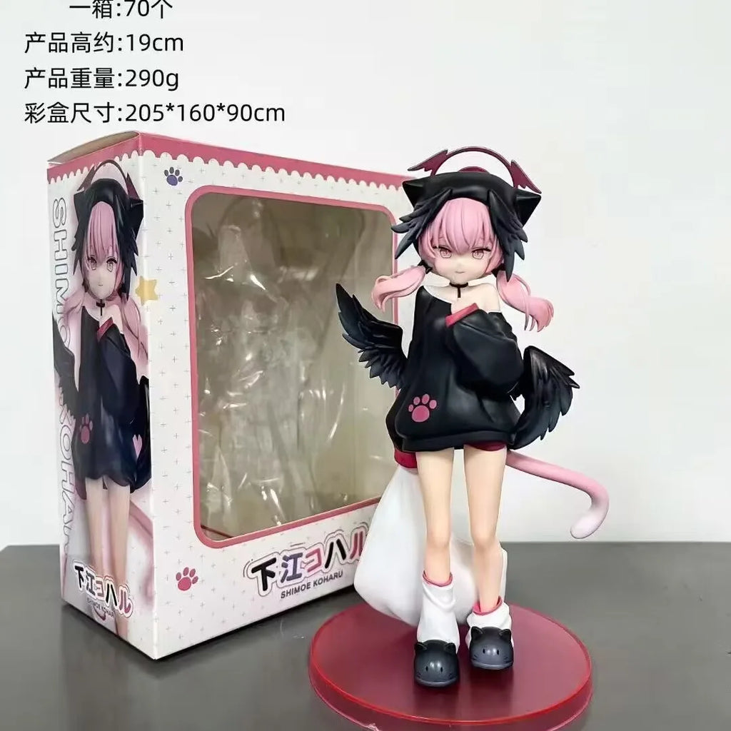 19CM Anime-Spiel Blue Archive Shimoe Koharu Figur 1/6 Pyjamas Ver. Stehendes Modell Spielzeug Geschenk Sammlung Actionfigur PVC Puppe