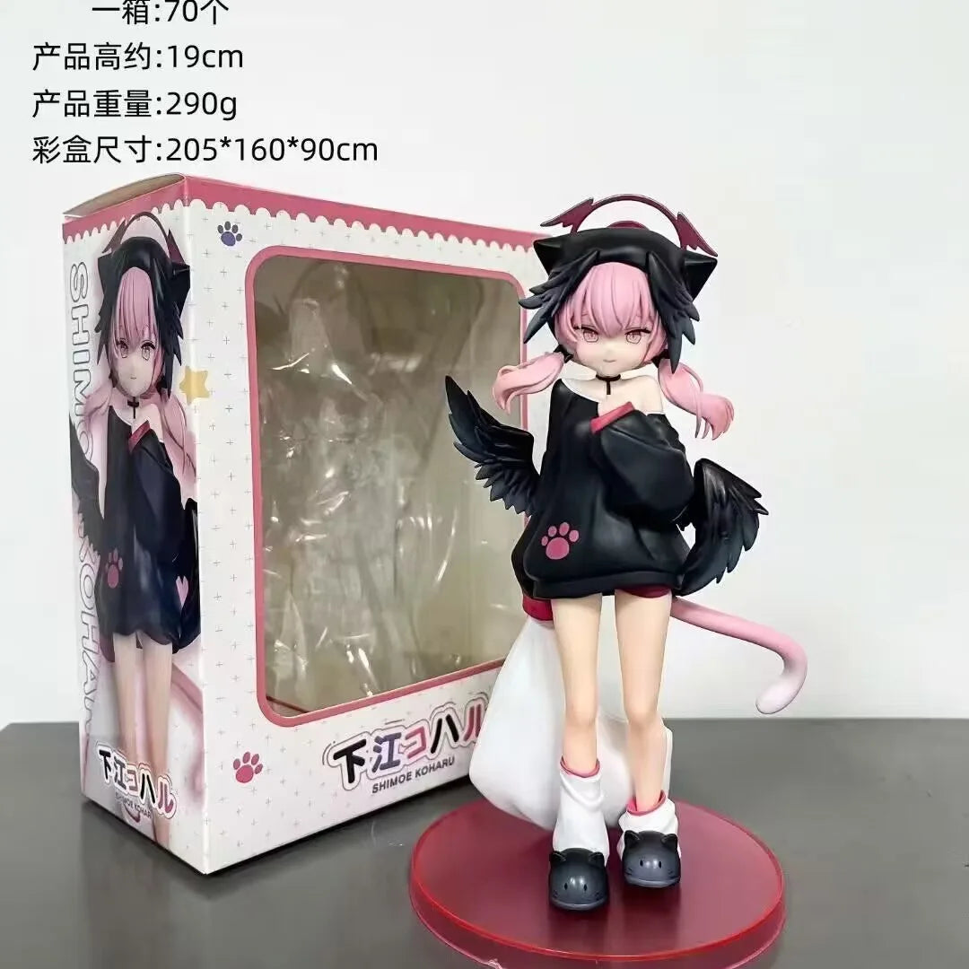 19CM Anime-Spiel Blue Archive Shimoe Koharu Figur 1/6 Pyjamas Ver. Stehendes Modell Spielzeug Geschenk Sammlung Actionfigur PVC Puppe