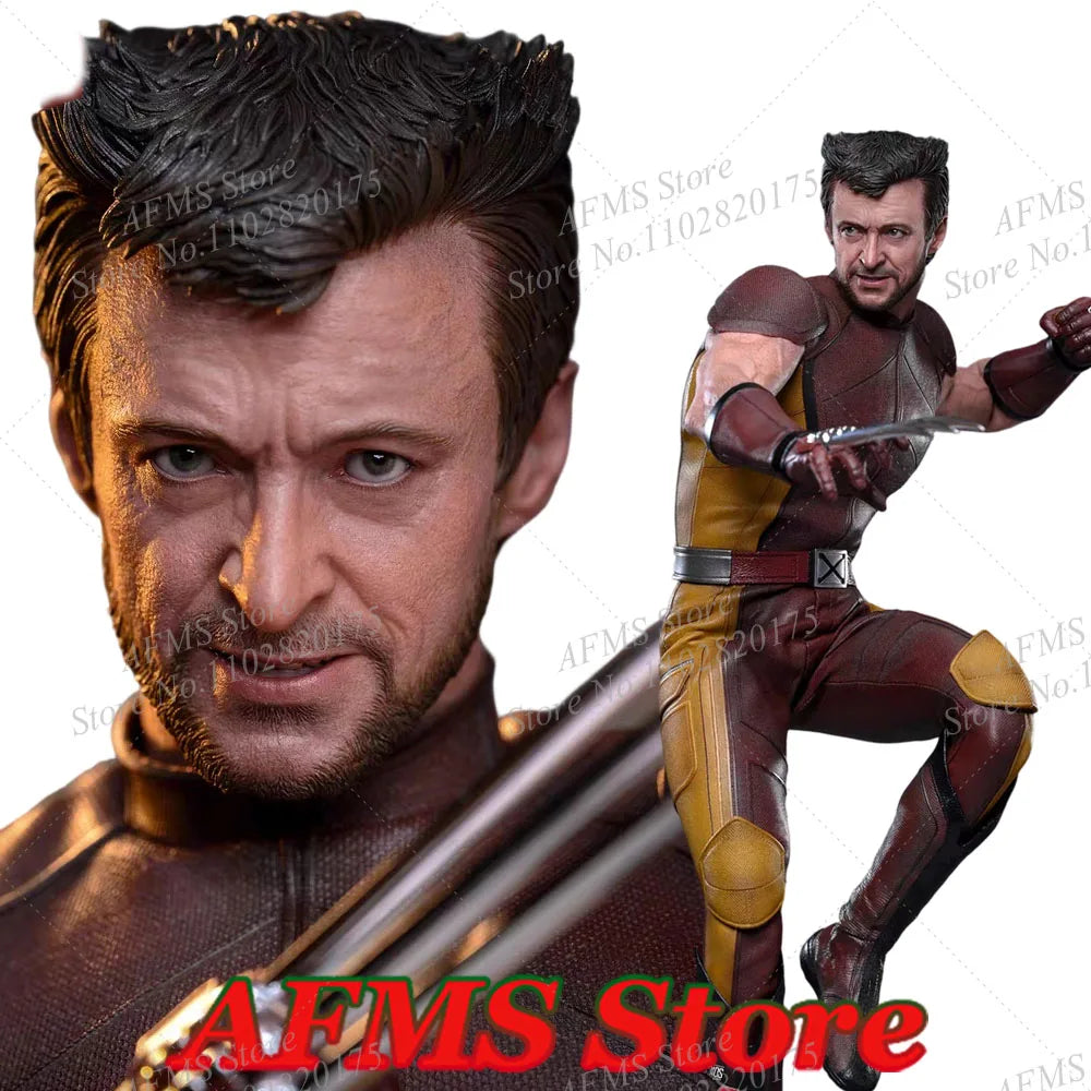 HOTTOYS MMS831 1/6 Scale Collectible Figure Deadpool Wolverine Classic Brown And Tan Warrior 12Inch Men Soldier Action Figure Mo