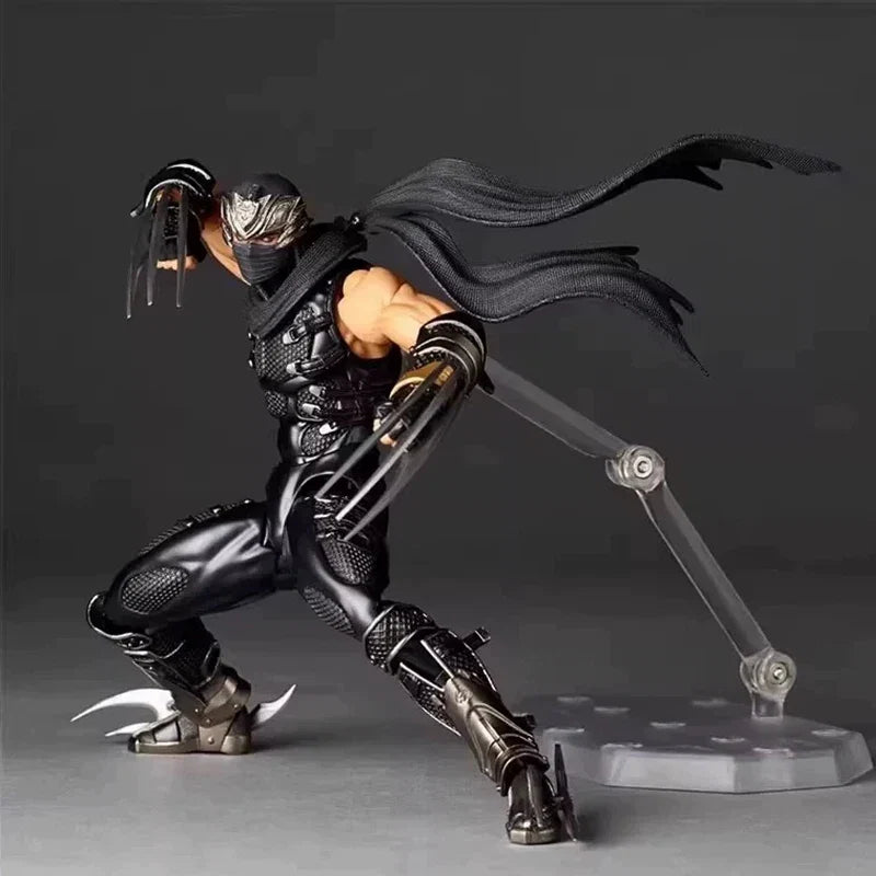 KAIYODO Revoltech 1/12 Amazing Yamaguchi Ryu Hayabusa Ninja Gaiden Anime Action Figures Collection Model Customized Decorate Toy