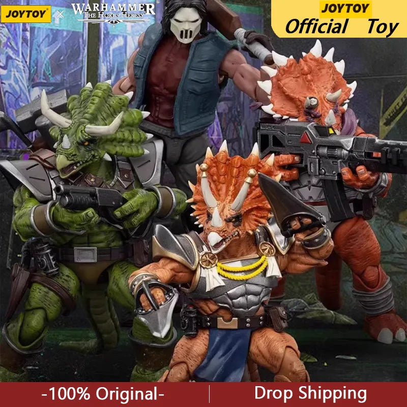 In Stock JOYTOY Dark Source Ninja Turtles Tesseran Trio Casey Jones 1/18 Fully Articulated Collectible Action Figure Boys Gift
