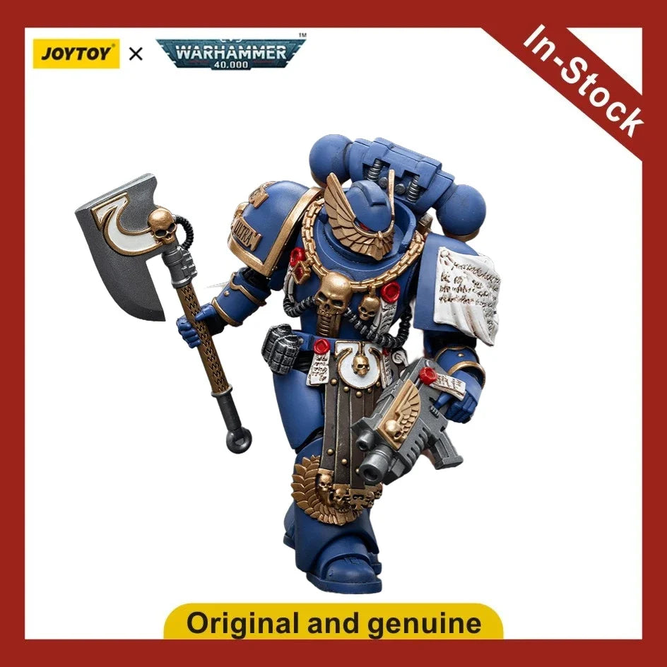 【UA】JOYTOY  Warhammer 40K  Scale 1/18 Action Figures Ultramarines Honour Guard 1 Models Toys Gifts