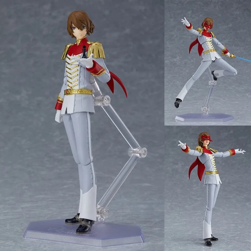 Max Factory Original Figma Series Persona 5 Rain Palace Lotus Wise Leaf Anime Mobile Model Handmade Accessories Toy Gifts