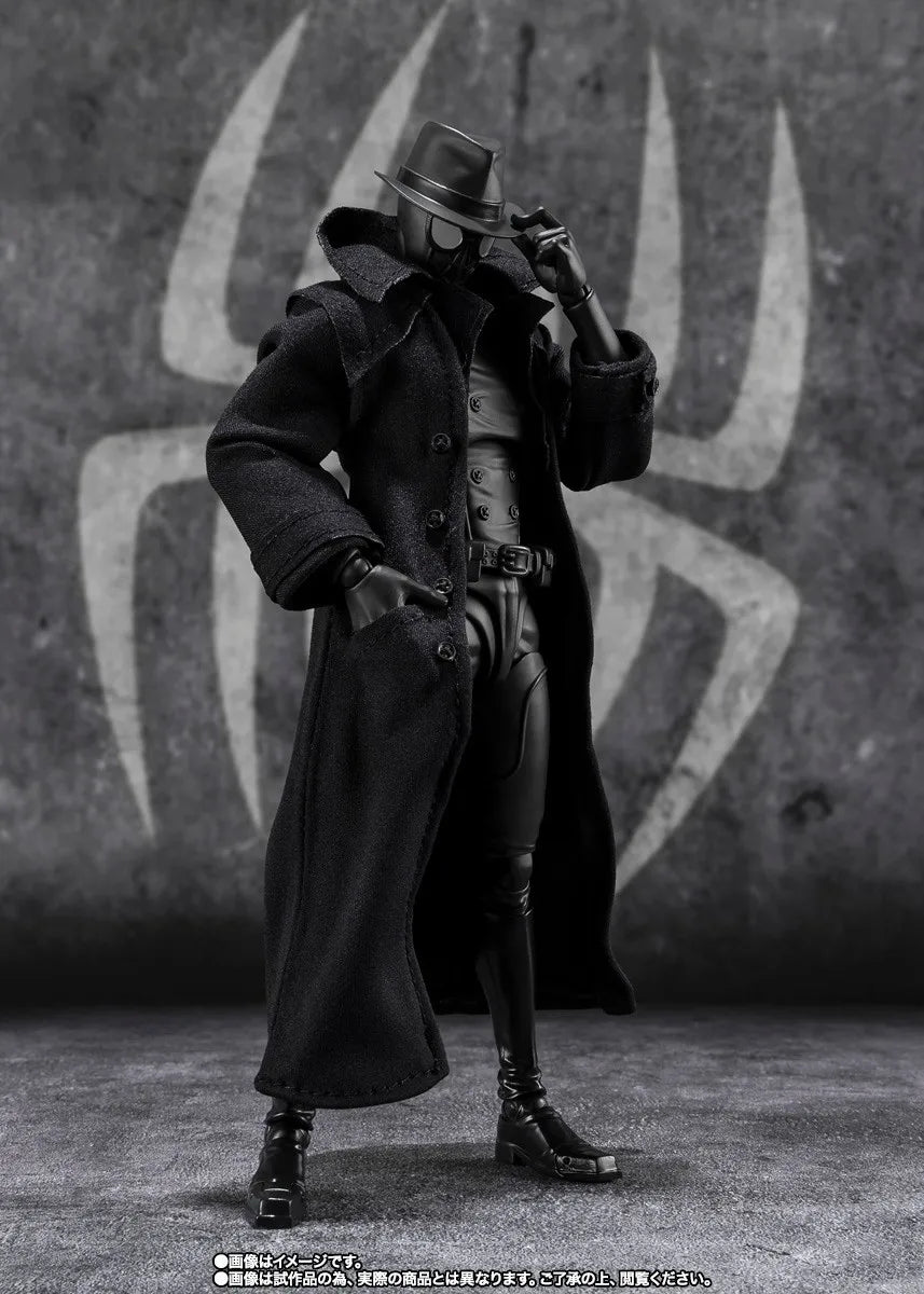 Original BANDAI S.H.Figuarts SPIDER-MAN NOIR Anime Figure Toys SPIDER-MAN ACROSS SPIDER-VERSE PART ONE Spider-Ham PVC Model