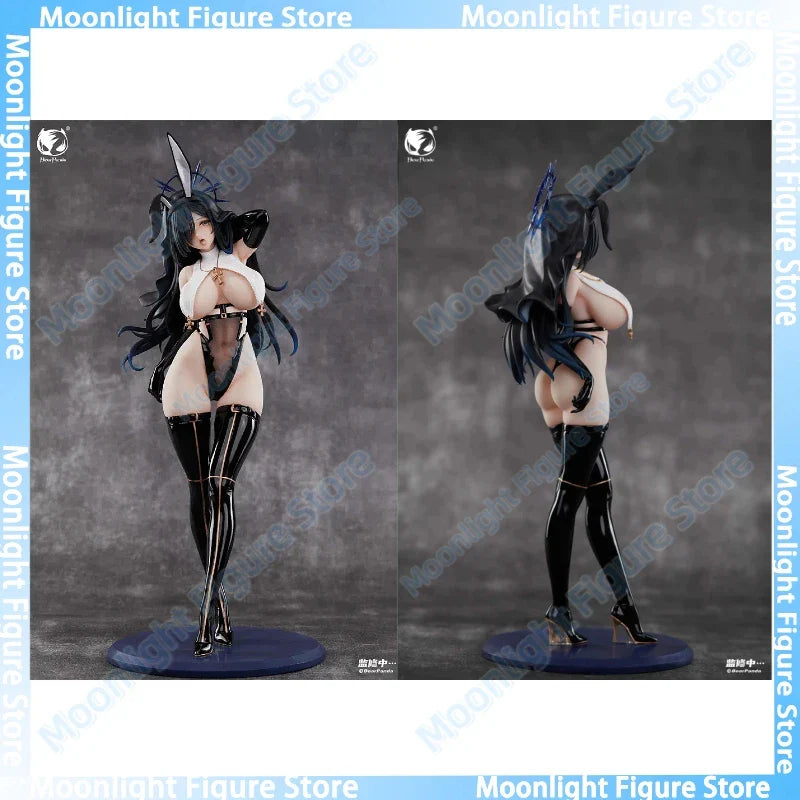 Auf Lager BearPanda Bunny Nest Serie Black Nun Bunny Girl 1/4 Sexy Beautiful Girl Anime Actionfigur Spielzeug Geschenk Modell Kollektion