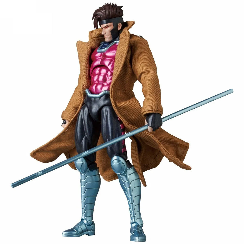 MEDICOM TOY Original MODEL KIT MAFEX 131 GAMBIT COMIC VER ACTION FIGURE Anime Action Figure Model Toys  Model Gifts For boys
