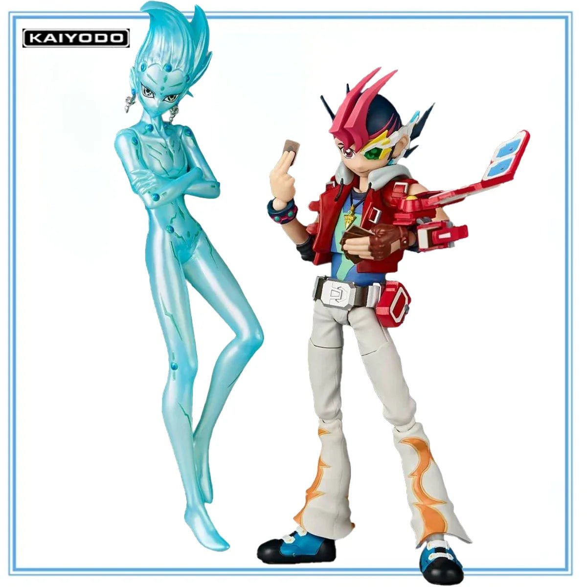 100% Original in Stock Kaiyodo Revoltech Yu-Gi-Oh! Zexal Tsukumo Yuuma Anime Figure Action Figure Collection Series Model Toys