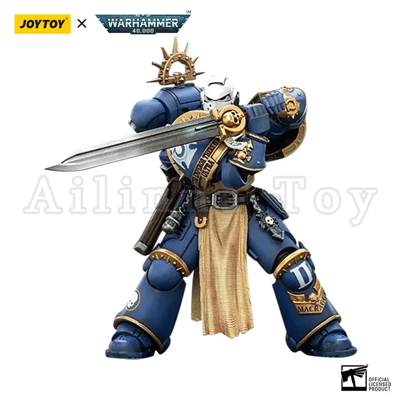 JOYTOY 1/18 Action Figure 40K Ultramarines Titus Metaurus Levantus Torvald Anime Toy