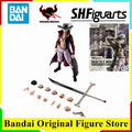 Original BANDAI S.H.Figuarts ONE PIECE DRACULE MIHAWK Anime Figure Toys PVC Model Collection Movable Action Figurine