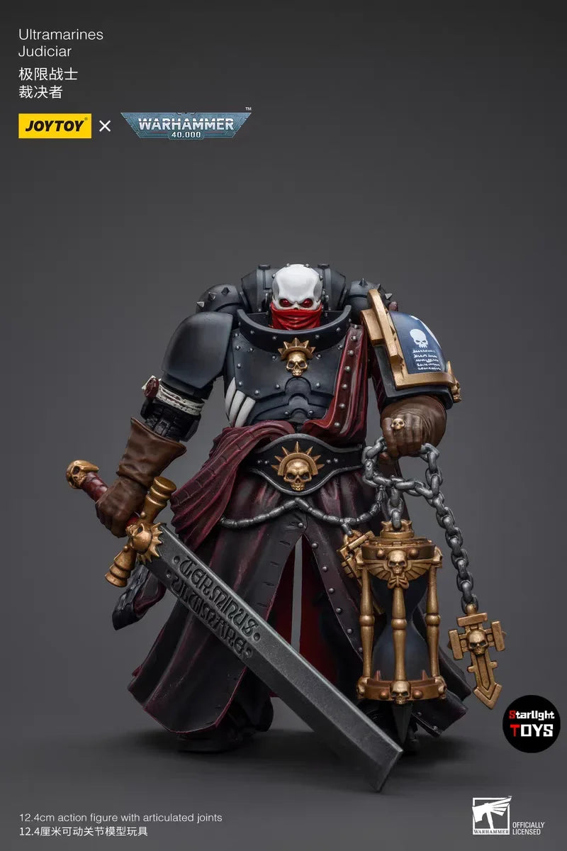 JOYTOY 1/18 Action Figure Warhammer 40K Ultramarines Judiciar Toy Model Collection