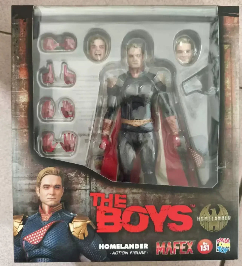 Original MAFEX NO.151 NO.154 No.187 1/12 The Boys Homelander John Starlight Annie Earving 6" Billy Butcher Action Figure Toys