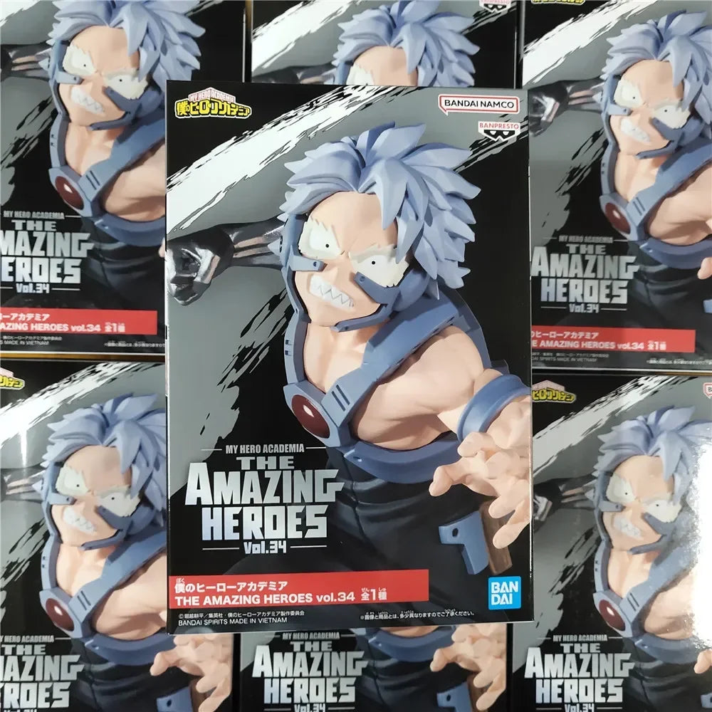 Original Bandai My Hero Academia DXF Tetsutetsu PVC Action Figures Boku No Hero Academia Collect Ornaments Figure Model Toys