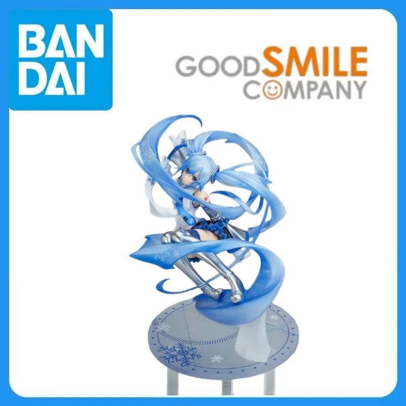 In Stock Genuine GOOD SMILE COMPANY Vocaloid Hatsune Miku 1/7 Snow Collection Series Model Cartoon Character Garage Kit Kawaii