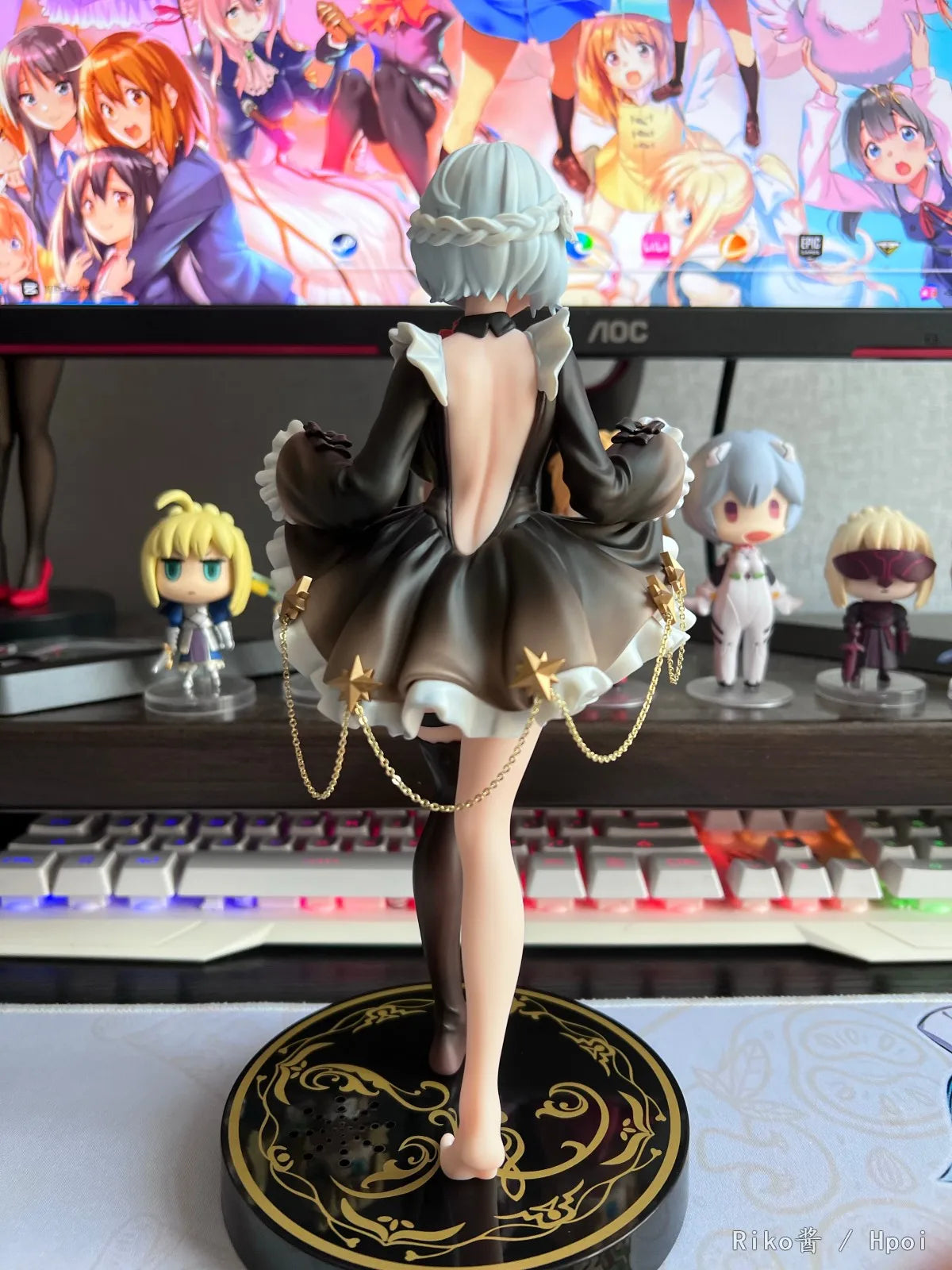 TYCTOYS In Stock Genuine AniMester 1/7 Virtual Idol Sister 23cm PVC Anime Action Figure Model Toys Brand New