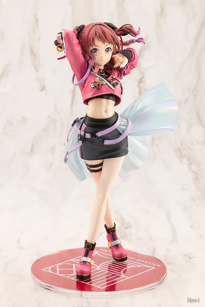 '-In Stock Original KOTOBUKIYA School Idol Master Saki Hanami Fighting My Way 24cm Animation Figures 2026 New 1/7 Ornaments