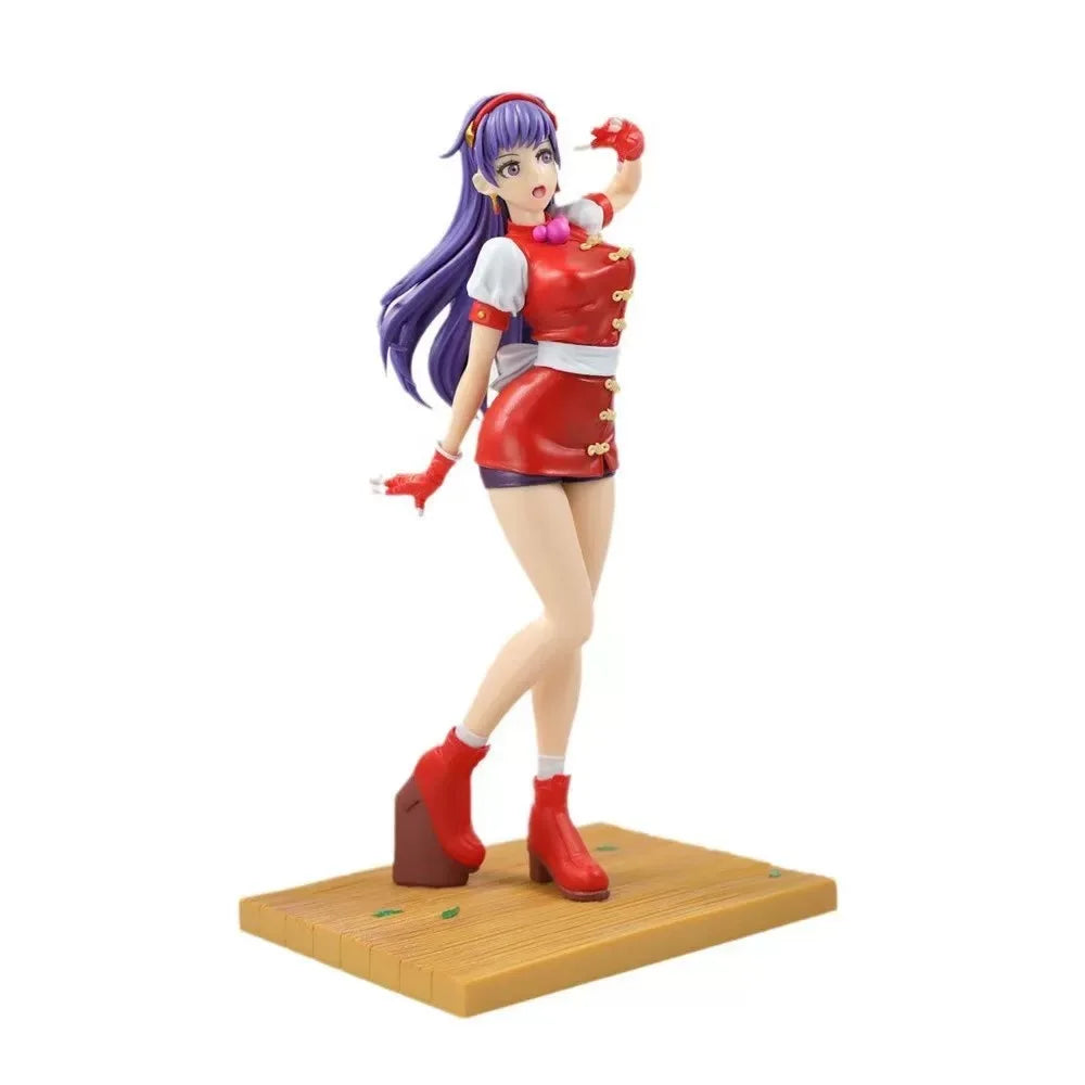 18cm The King of Fighters '98 SNK Anime Figure Kyo Kusanagi Iori Yagami Action Figures Arcade Game peripheral PVC Model Toy Gift